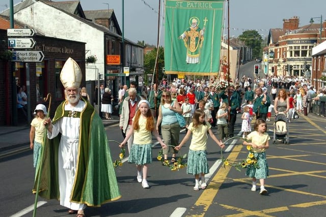 Kirkham and Wesham Club Day in 2007. The Willows Catholic Church, Kirkham.