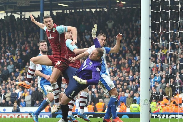 March 9th, 2014: With the race for promotion to the Premier League hotting up, the Clarets secured their first win at Ewood Park in almost 35 years. Jason Shackell and Danny Ings overturned a Jordan Rhodes opener.