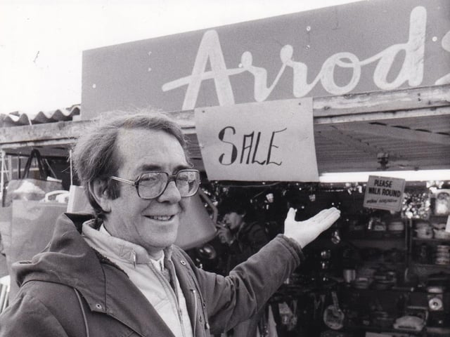 Do you remember Winston Cornell? He narrowly avoided a legal battle with a top London department store over the name of his market stall - 'Arrods'