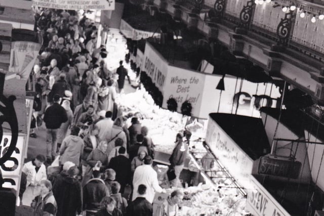 December 1989 and it was all systems go in the run up to Christmas with 500 stalls offering shoppers a wide range of goods.