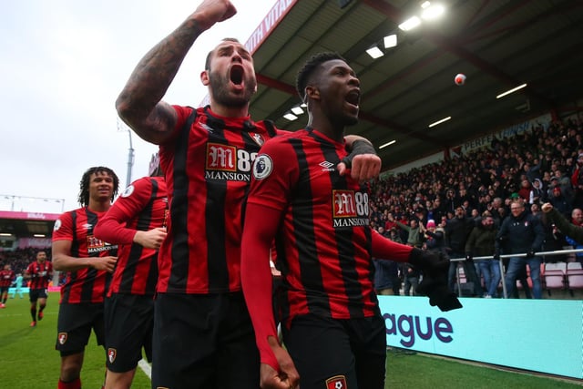 Eddie Howe's men are one of three teams on 27 points from 29 matches. Dangerous on their day as they proved by impressively beating Brighton 3-1 earlier this season. 5/6 for relegation.