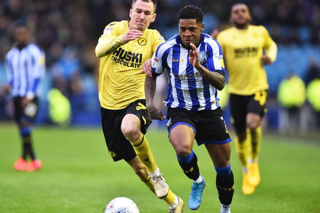 Kadeem Harris has been one of the Owls' most effective performers since arriving on a free transfer in the summer. He's played in 34 of the club's 37 league games, contributing three goals and three assists.