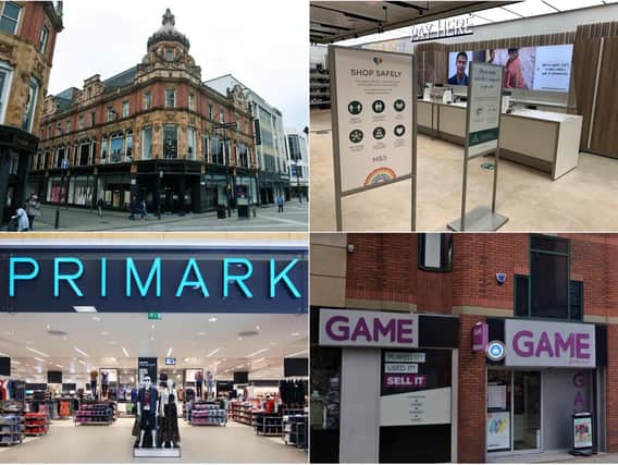 These are the Leeds shops reopening today and the social distance rules in place (Photos: M&S, PA Wire, Google)