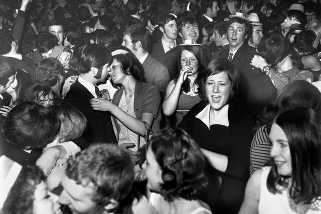 New Years Eve at Wigan Casino Club in 1969.