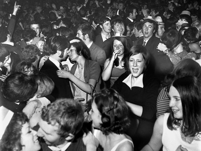 New Years Eve at Wigan Casino Club in 1969.