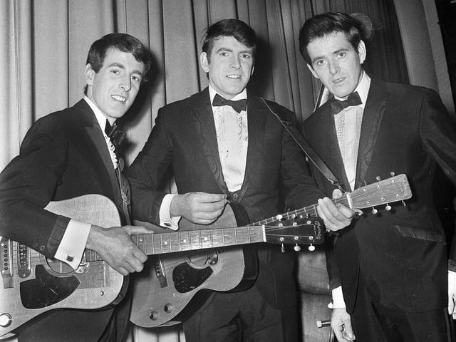 Irish group The Bachelors song their hits "Charmaine" and "I Believe" pictured at Wigan Casino in November 1967
