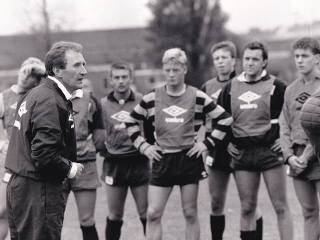 Enjoy these rarely seen photos of Howard Wilkinson during his time as Leeds United manager. PIC: YPN