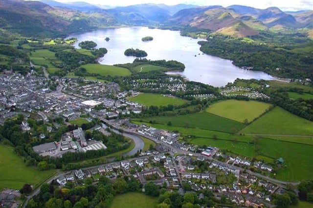 Keswick in the Lake District leads the list for top rural places to visit