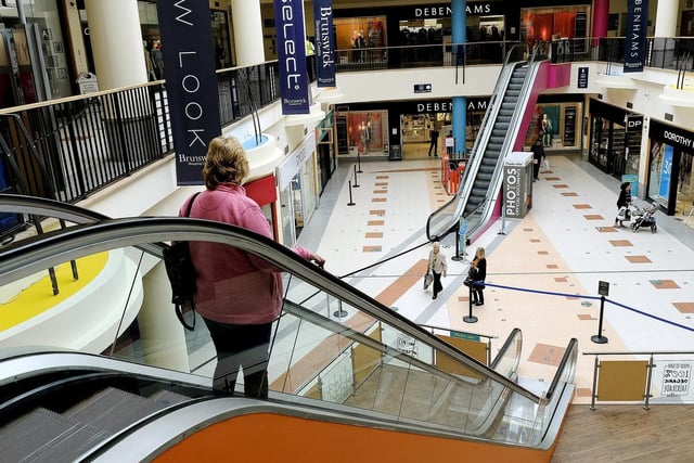 Shops open in the Brunswick Shopping Centre