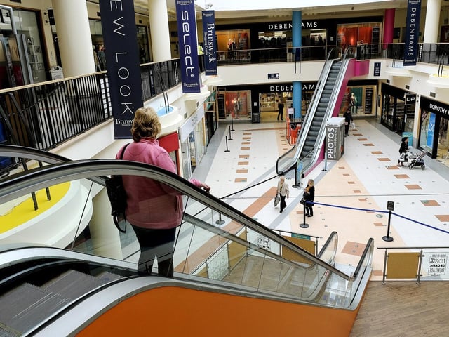 Shops open in the Brunswick Shopping Centre