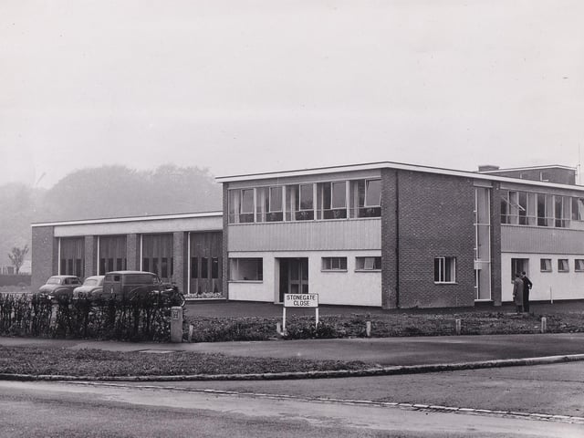 Stonegate Road Fire Station which was opened by the Lord Mayor of Leeds in May 1957.