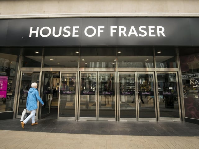 House of Fraser in Briggate will fully re-open on Wednesday, June 17 (photo: Danny Lawson / PA Wire).