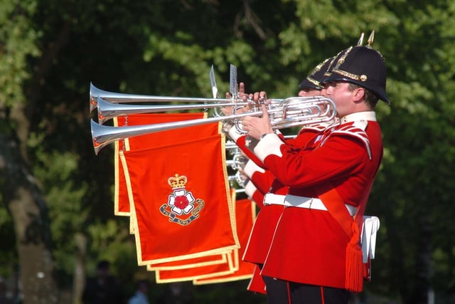The Kings Division Band march in the Grand Finale in 2010