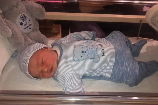Congratulations to Jade Simpson, from Thornton, on the birth of Harry, who arrived on March 25 weighing 7lb 12oz.