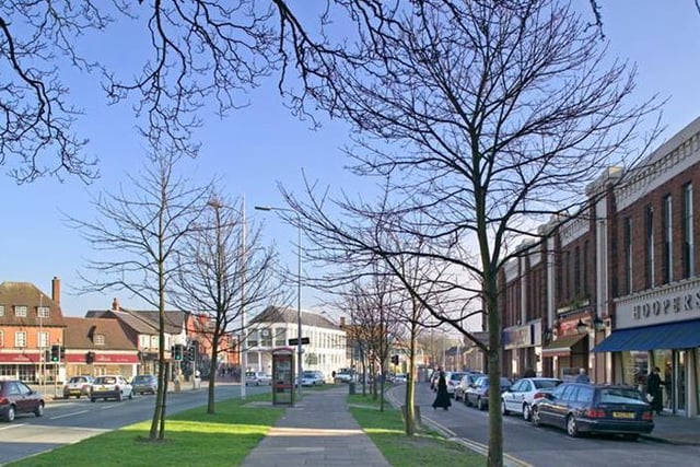 Wilmslow had a 63 per cent increase in buyer demand, with new seller average asking price 461,535 pounds. Photo: visitcheshire.com