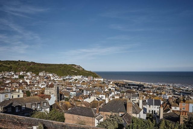Hastings had a 56 per cent increase in buyer demand, with new seller average asking price 257,596 pounds. Photo: visitbritain.com
