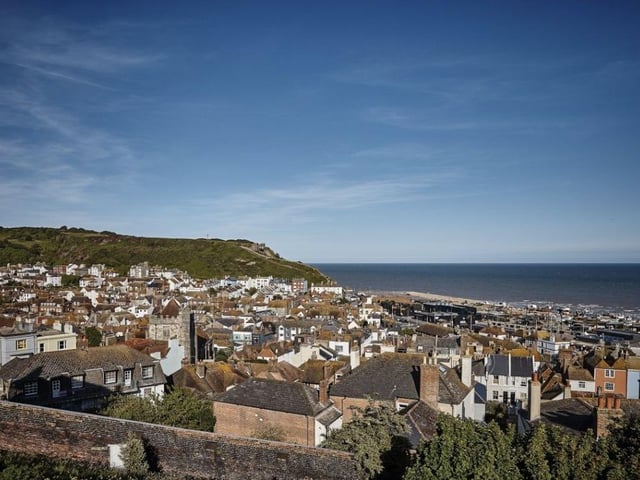 Hastings had a 56 per cent increase in buyer demand, with new seller average asking price 257,596 pounds. Photo: visitbritain.com