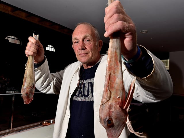 John Baron, who already had a part-time fish business in his home county of Lincolnshire,set up in the market hall in March after his main job in commercial cleaning was put on hold due to Covid-19.