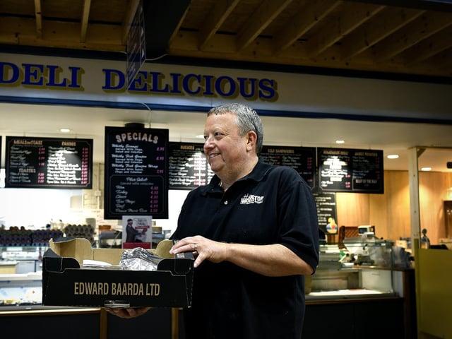 Deli Delicious owner Shaun Holmes.