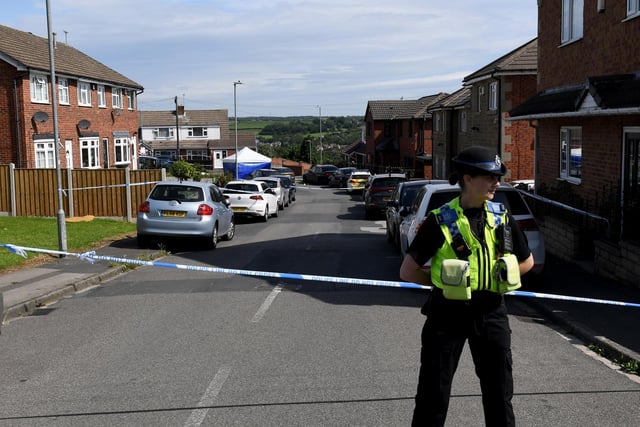 A male has been arrested on suspicion of murder and remains in police custody.