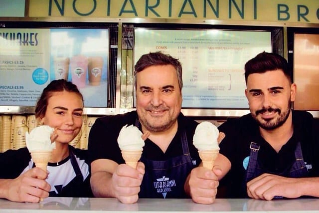 Notarianni Ices, Waterloo Road, Blackpool
Notariannis have been serving their vanilla ice cream since 1928. It is made fresh every day to the same secret recipe that has been passed down through four generations of the family and strictly adhered to, using fresh locally sourced dairy products. They are very proud and honoured to still be making their one flavour of vanilla ice-cream the same way the family has done for the past 90 years and it is a tradition that they dont intend to ever change.
Although the parlour itself is officially closed, the shop is now open for takeaway ice cream. Open from 10am until 9pm Tuesday to Saturday and 1pm until 9pm Monday.
For more information visit https://notarianni.co.uk/