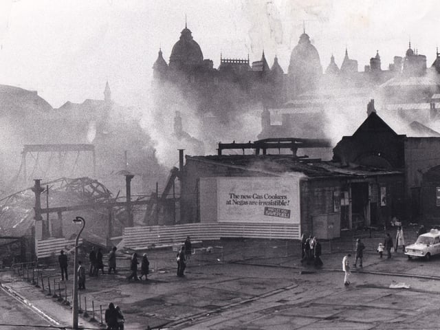 The morning after the night before in December 1975.