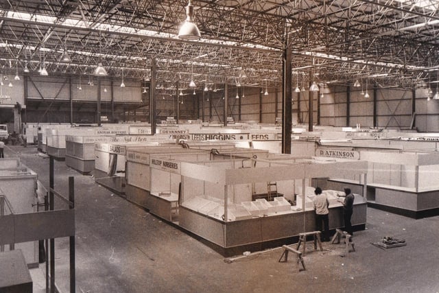 By August 1976 the new market hall was all but ready for the official opening.