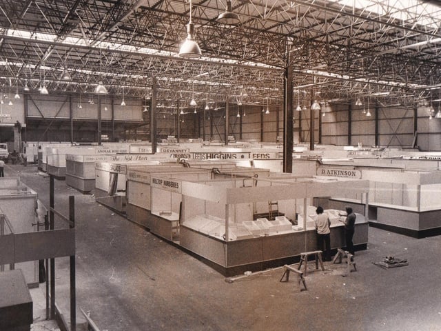 By August 1976 the new market hall was all but ready for the official opening.