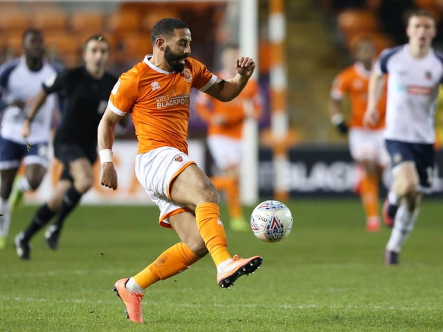 Assists-king Liam Feeney finished second place in the Blackpool Gazette's player of the season award.