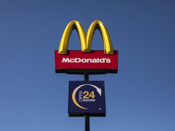 A McDonald's sign (photo: Dan Kitwood/Getty Images).