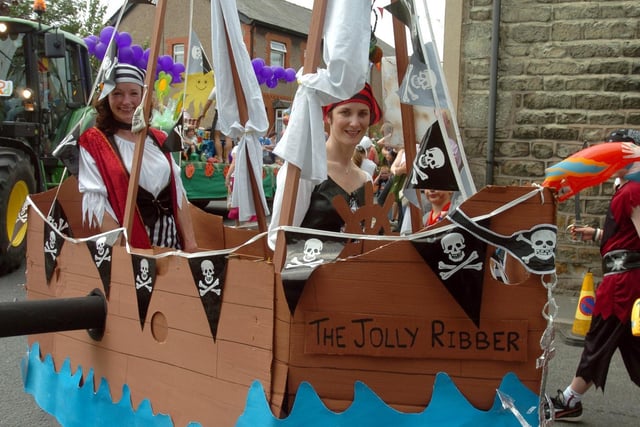 The Pirates of the Ribble aboard The Jolly Ribber