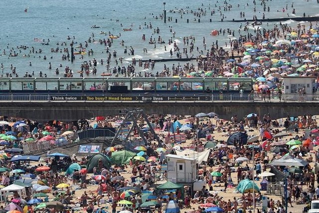 Assistant Chief Constable Sam de Reya, of Dorset Police, said: "These are unprecedented times and we are urging people to stay away from the area of Bournemouth Beach and other Dorset beaches.