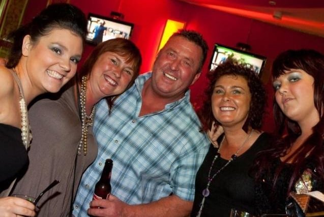 Lauren, Louise, Martin, Lisa and Laura at the Glassroom in 2010.