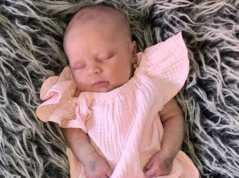 Alba weighed 7lb 12oz when she was born on May 24, Katie Lee and Kristian Jorgensen, from Thornton Cleveleys, celebrating her arrival.