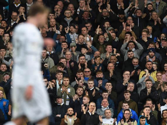 Leeds United supporters at Elland Road. (Getty)