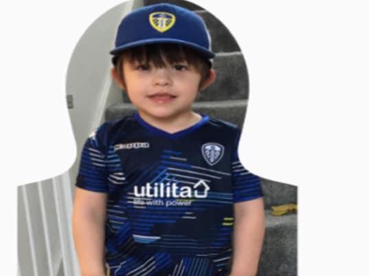 Rob Lewis-Brookes said: "Here is Leo Lewis-Brookes from Morley, age 3."