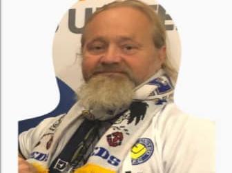 Oyvind Thoresen shared his crowdie that will be at Elland Road.