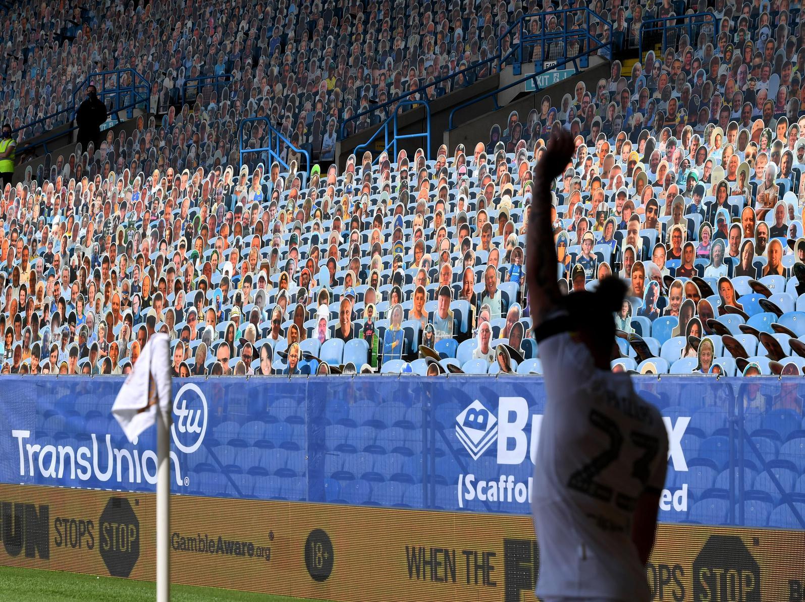 A closer look at the 15,000 crowdies that are in place at Elland Road for the remainder of the season.