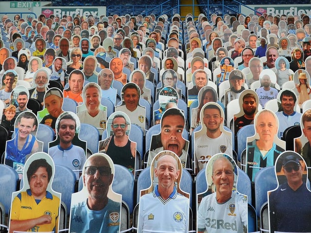 A closer look at the 15,000 crowdies that are in place at Elland Road for the remainder of the season.