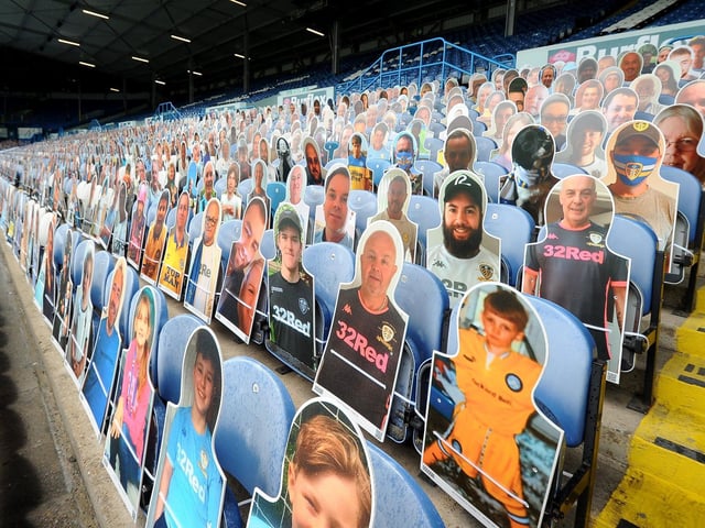 A closer look at the 15,000 crowdies that are in place at Elland Road for the remainder of the season.