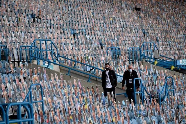 A closer look at the 15,000 crowdies that are in place at Elland Road for the remainder of the season.