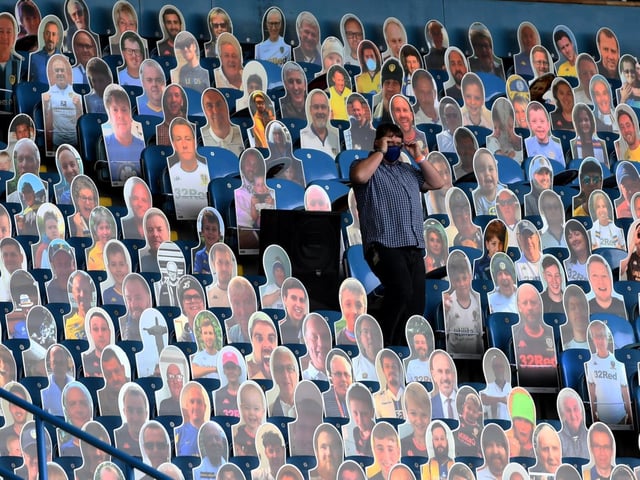 A closer look at the 15,000 crowdies that are in place at Elland Road for the remainder of the season.