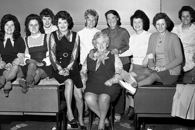 County Star Bingo staff in 1973