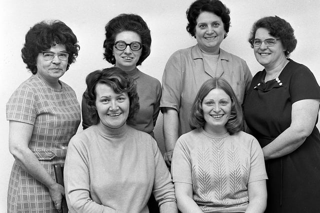 Staff at Hayes and Co 1973