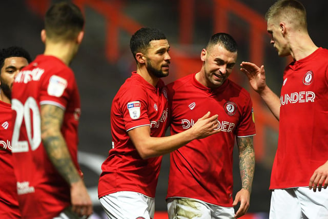 Back-to-back defeats since the restart have left Lee Johnson's Robins 12th and five points off the play-offs and in quick need of a change of fortunes to even make the play-offs. Photo by Harry Trump/Getty Images.