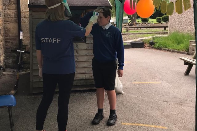 Staff are  checking children's temperatures daily.  They have stringent routines for hand washing and  new one-way systems have been put in place, ensure social distancing is adhered to.