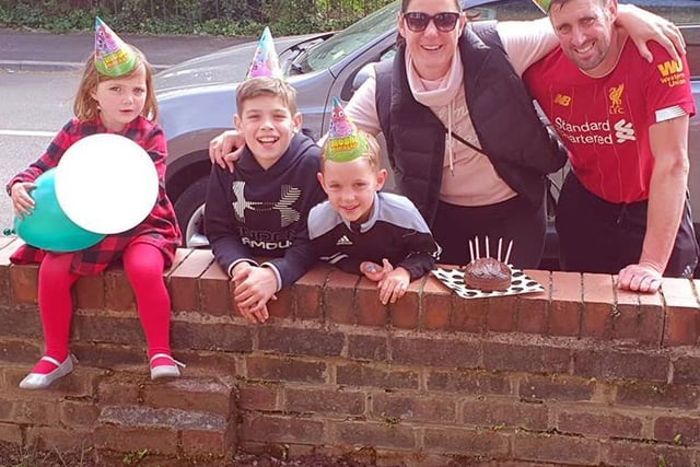 Jill Gibson said:
My family turning up with a party on my doorstep for my 50th birthday, well it made me cry.