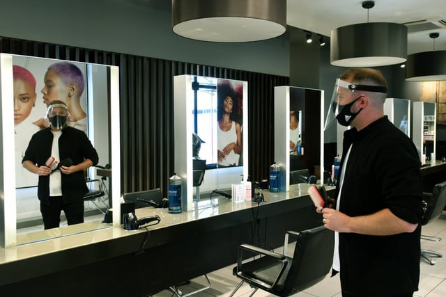In-salon refreshments or magazines may not be offered, to reduce contact.