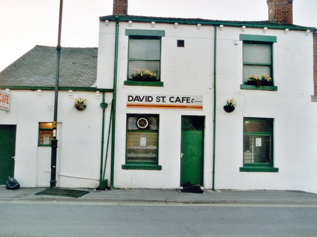 A view of David Street cafe which is at 43 David Street.