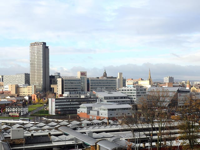 Sheffield has a rate of 20.6